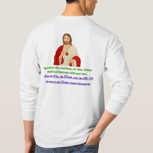 王が来た Tシャツ (裏面)