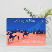 王が生まれた ホリデーカード (スタンド正面)