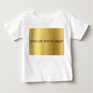 王が生まれ入っ威厳があるた ベビーTシャツ