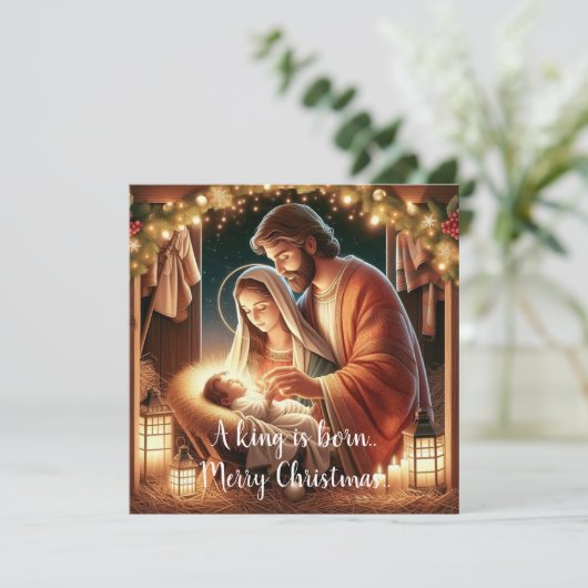 王が生まれ立つ カード (スタンド正面)