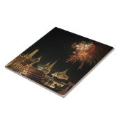 王さまのお祝いの間のエメラルド宮殿 タイル (側面)