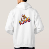 王さま – ソファからカロへ パーカ (裏面)