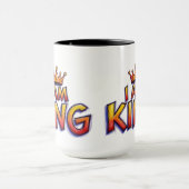 王さま – ソファからカロへ マグカップ (中央)