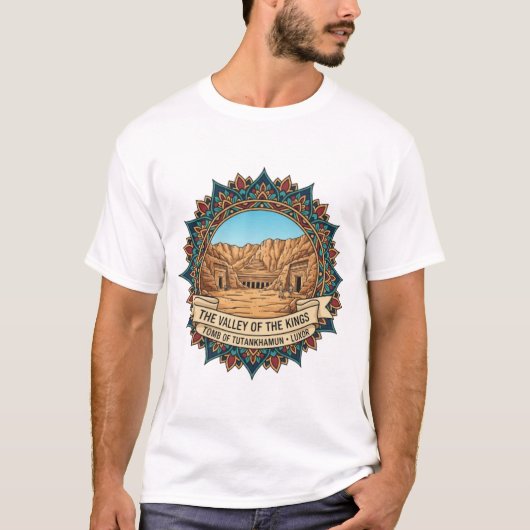 王たちの谷 Tシャツ (正面)