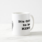 王であることはよいです コーヒーマグカップ (正面右)
