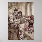 王と女王の前のクナベハート ポスター (正面)