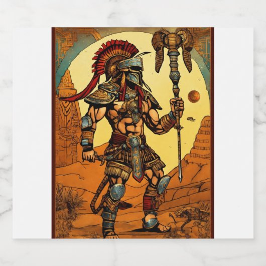 王と女王王室のに合うワイン スパークリングワインラベル (シングルラベル)