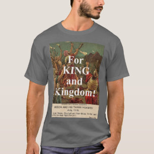 王と王国のために – Gideon Tシャツ