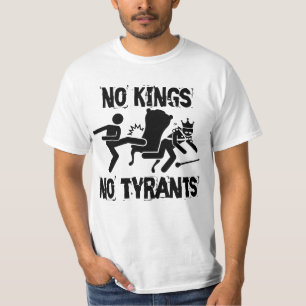 王なし専制君主 Tシャツ