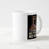 王なし、君主なし ジャンボコーヒーマグカップ (正面右)