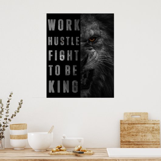 王になる ポスター (キッチン)