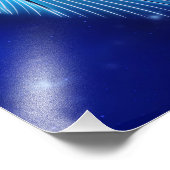 王になれ、獅子になれ、青、〔占星術の〕十二宮図 フォトプリント            (角)