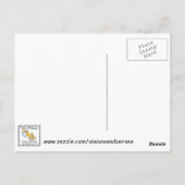 王に会うためのインスピレーション ポストカード (裏面)