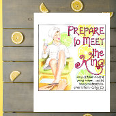 王に会うためのインスピレーション ポストカード