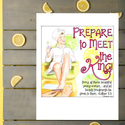 王に会うためのインスピレーション ポストカード