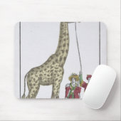 王に示されるキリン マウスパッド (マウス)