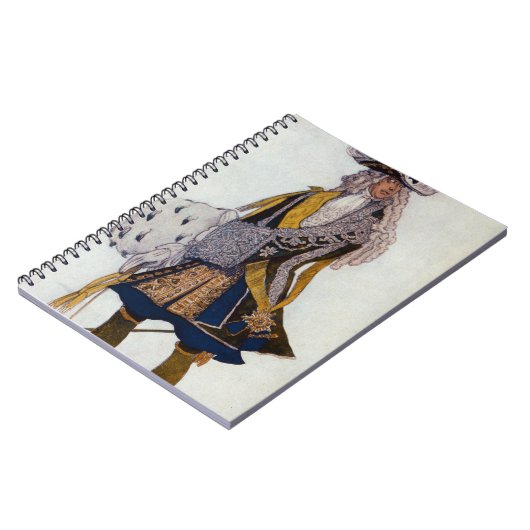 王のためのデザインを、Sからの庭で、着せて下さい ノートブック (左側)