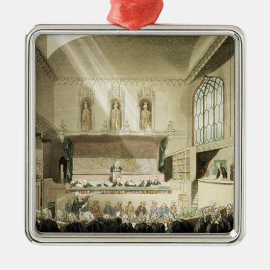 王ののBench、ウエストミンスターホール裁判所 メタルオーナメント (正面)