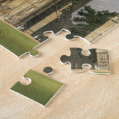 王ののCollege Chapel、ケンブリッジ西端、から ジグソーパズル (側面)