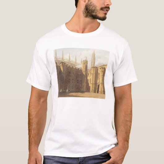 王ののCollege、「Histからのケンブリッジ裁判所、 Tシャツ (正面)
