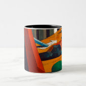 王のジョルジョ・デ・キリコの邪悪な天才 ツートーンマグカップ (中央)