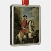 王のジョージI 1717年ポートレート メタルオーナメント (右)