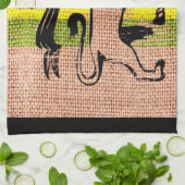 王のライオン キッチンタオル (折り畳み)