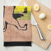 王のライオン キッチンタオル (四つ折り)