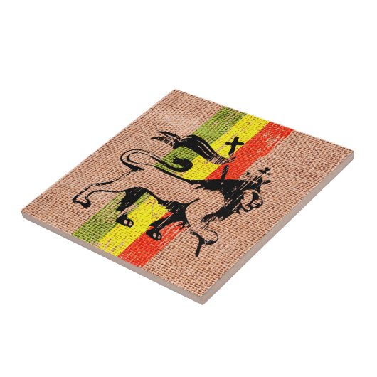 王のライオン タイル (側面)