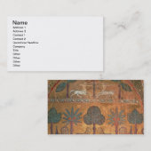 王のルジェロ部屋からのケンタウルスとの場面、 名刺 (正面/裏面)