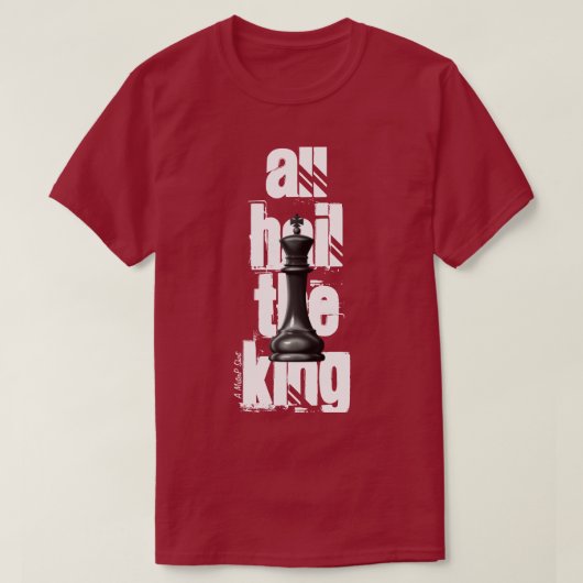 王の万歳 Tシャツ (デザイン正面)