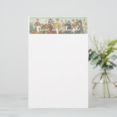 王の上のスポーツ 便箋 (スタンド正面)