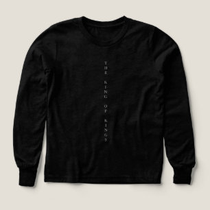 「王の中の王」ガールズ長袖Tシャツ