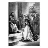 王の前に (正面)