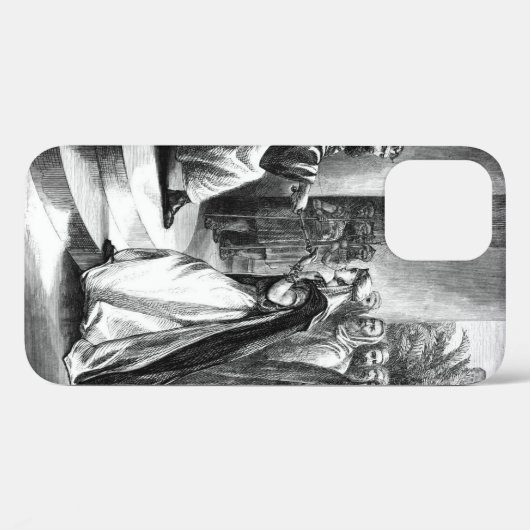 王の前に Case-Mate iPhoneケース (裏面 (横))