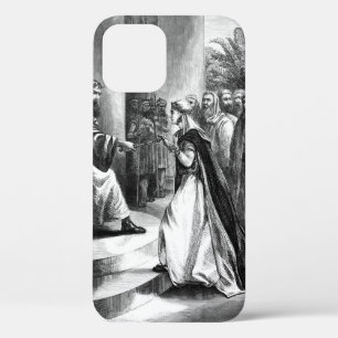 王の前に iPhone 12ケース