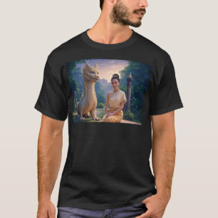 王の国のラフとメアレア・チリン疑問に思 Tシャツ