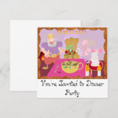 王の夕食 招待状 (正面/裏面)