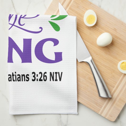 王の娘 キッチンタオル (四つ折り)