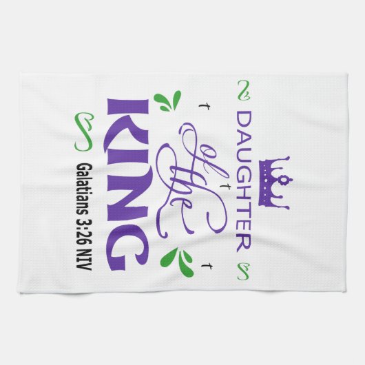 王の娘 キッチンタオル (横)