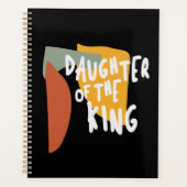 王の娘 – 力を与えるキリスト教の引用文 プランナー手帳 (正面)