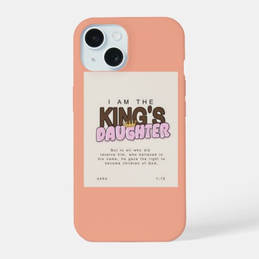 王の娘 iPhone 15ケース (裏面)