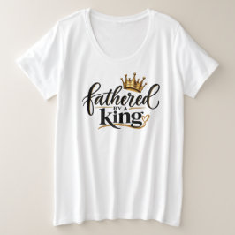 王の子 プラスサイズTシャツ