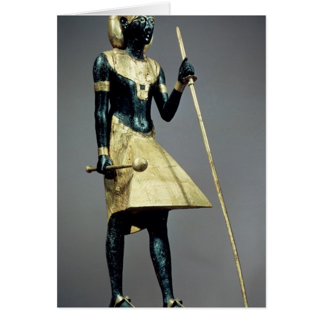 王の実物大の小像 (正面)