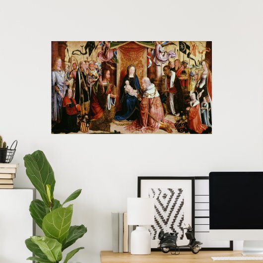 王の崇拝 ポスター (ホームオフィス)