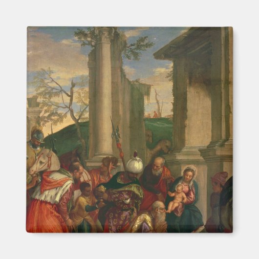 王の崇拝 マグネット (正面)