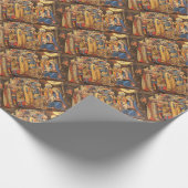 王の崇拝(Adorazione dei Magi) ラッピングペーパー (角)