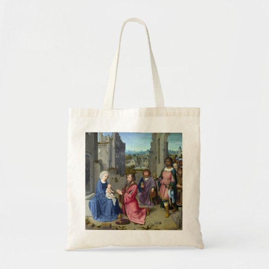 王の崇拝 – Gerard David - c1475 トートバッグ (正面)