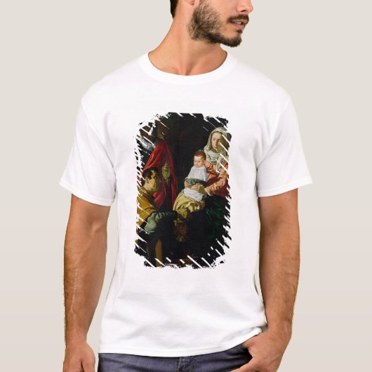王の崇敬、1619年 Tシャツ (正面)