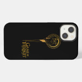 王の手のアイコン iPhoneケース (裏面横)